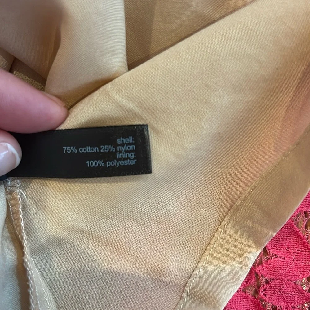 The Limited Pink Lace Dress in 6 - Picture 6 of 7